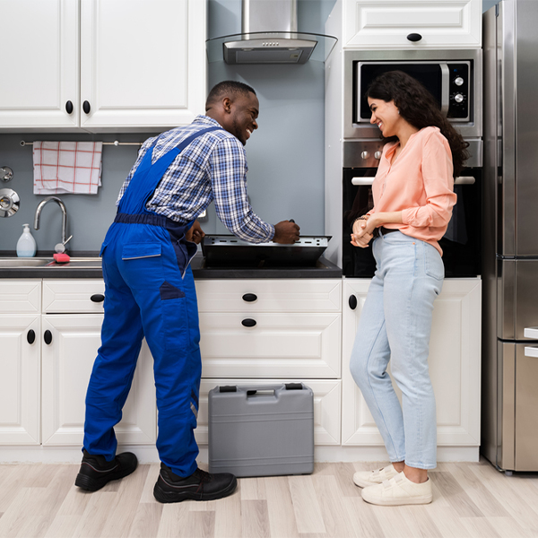 what kind of warranty do you offer on your cooktop repair services in Tioga